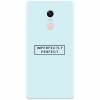 Husa silicon pentru Xiaomi Redmi Note 4, Imperfectly Perfect