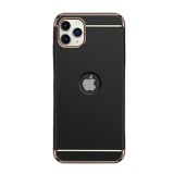 Husa compatibila cu Apple iPhone 12 PRO MAX, Elegance Luxury 3in1 Black, MyStyle&reg;