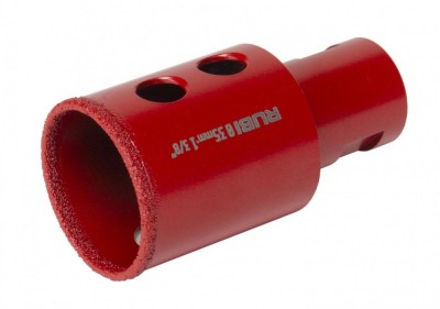 Carota diamantata pt. portelan, placi ceramice DryGres Premium 35mm - RUBI-6973 foto