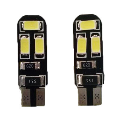 Bec 6 Led SMD T10-5630-6 SMD Lumina Alba CanBus ( Fara Eroare De Bec Ars ) 12V 70445CAN-12V TCT-2789 foto