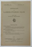 ANNALES DES LABORATOIRES CLIN . REVUE DES NOUVEAUTES THERAPEUTIQUES , NO. 1 , 1926