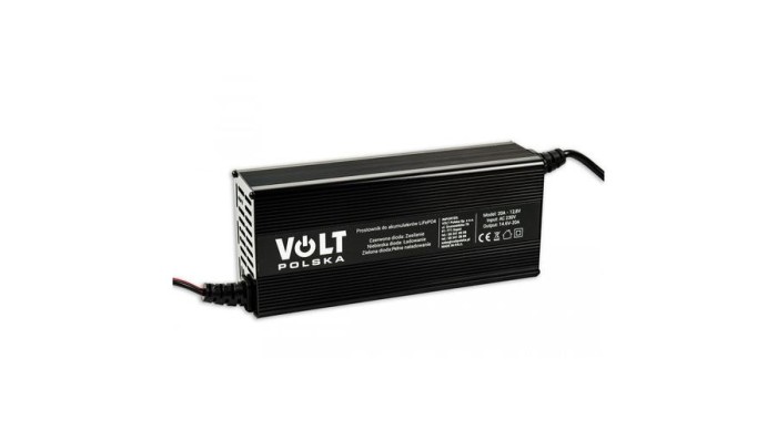 Volt Polska LiFePO4 &icirc;ncărcător de baterii LiFePO4 12.8V 20A