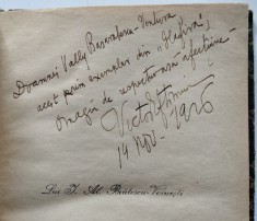 Victor Eftimiu, Carte cu autograf, 1926, dramaturgie