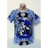 Tricou barbați schelet - L