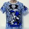 Tricou barbați schelet - XL