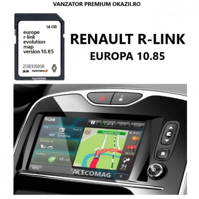 Card Original navigatie Tomtom R-LINK Evolution Europa 2022 foto