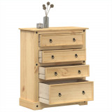 Dulap cu sertare &bdquo;Corona&rdquo;, 92x48x120 cm, lemn masiv de pin GartenMobel Dekor, vidaXL