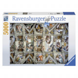 Puzzle Capela Sixtina, 5000 piese Ravensburger