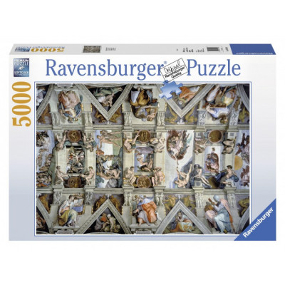 Puzzle Capela Sixtina, 5000 piese Ravensburger foto