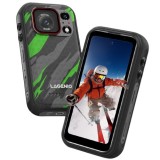 Cumpara ieftin Telefon Mobil Mini Lagenio Eagle1 Pro, Verde, 5G, 4.0 120Hz, 36GB RAM (12GB + 24GB extensibili), 256GB, D7300, 3700mAh, 33W Fast Charge, 4K Action Cam