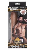 Vibrator Realist cu Rotatie The Gyrating Bartender CalExotics, Caramel, 10 Viteze