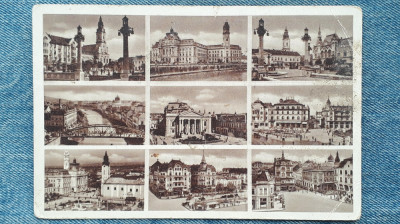 24 - Oradea Nagyvaradi reszletek / carte postala mozaic / Nagyvarad foto