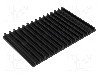 Radiator extrudat, aluminiu, 100mm x 159mm, neagra, FISCHER ELEKTRONIK - SK105/100/SA foto