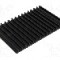 Radiator extrudat, aluminiu, 100mm x 159mm, neagra, FISCHER ELEKTRONIK - SK105/100/SA