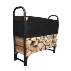 Suport pentru lemne Strend Pro Homefire LR800, otel, husa protectie, 39.3x126.2x118 cm