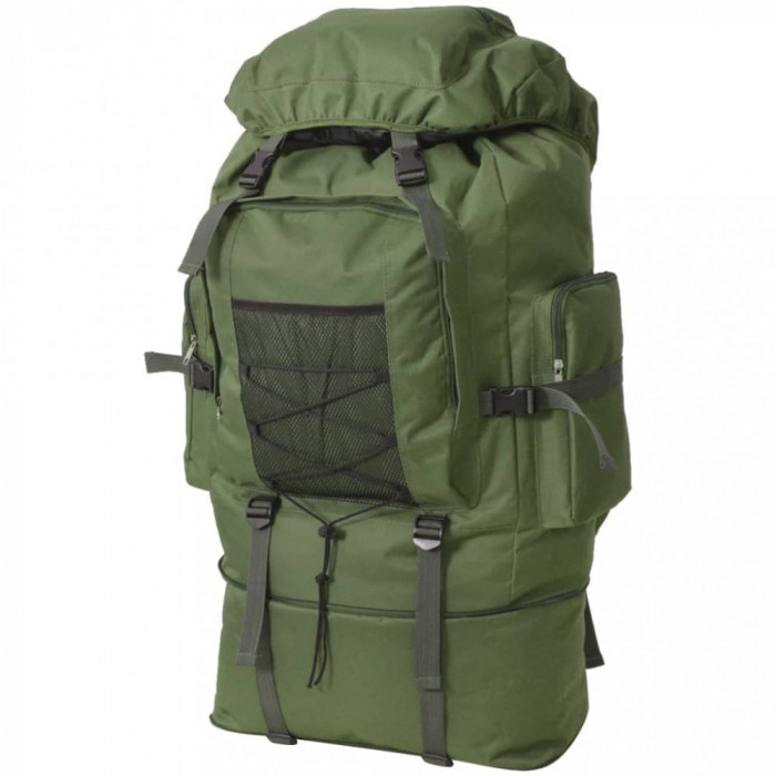 Rucsac &icirc;n stil militar, XXL, 100 L, verde