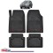 Covorase Auto TeamCar&reg; Tip Tavita Compatibile Subaru Forester II (2002&ndash;2008) Negru Material Rezistent