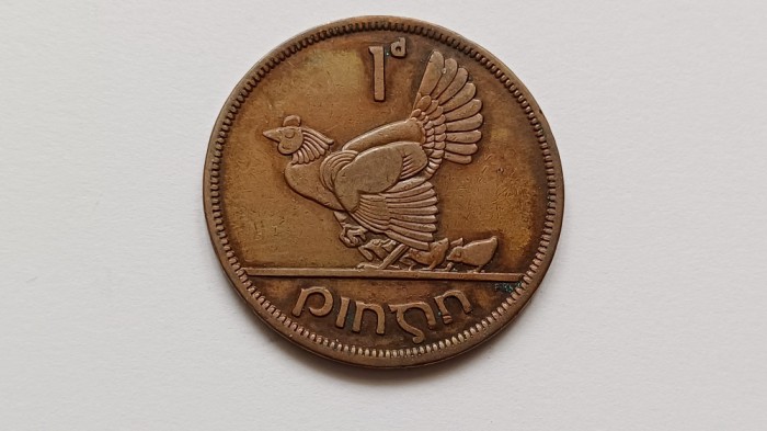 Irlanda -1 penny/pingit 1948
