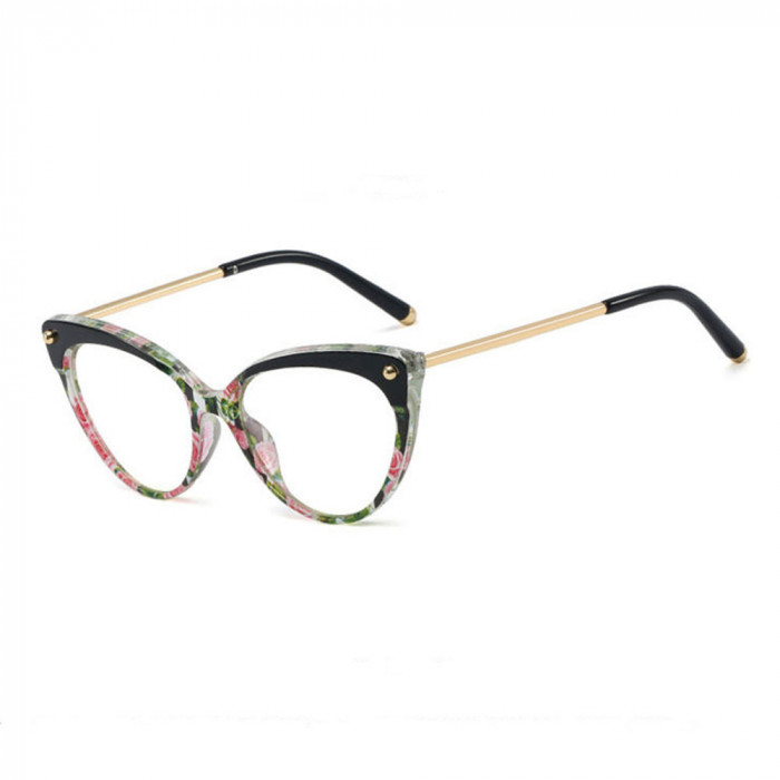 Ochelari de Calculator - Techsuit Reflex TR90 (F93308) - Black / Flowers