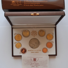 Set monede euro Vatican 2011, calitate Proof - G 4020