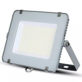 Reflector cu LED, 150 W, 18000 lm, 6400 K, cip Samsung, aluminiu, lumina alb rece, Gri, General