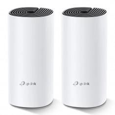 MESH TP-LINK wireless router AC1200 pt interior 1200 Mbps port LAN WAN 2.4 GHz | 5 GHz antena interna x 2 standard 802.11ac &quot;Deco M4(2-pack)&quot