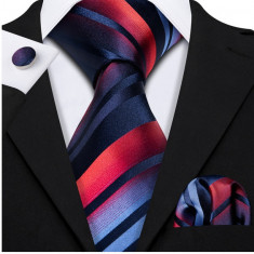 Set cravata + batista + butoni - matase - model 327