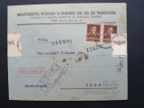 ROMANIA-plic circulat 1932- Cenzura -stampilate--, Stampilat