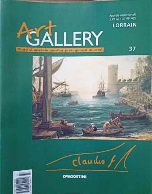 REVISTA ART GALLERY NR.37 LORRAIN-EDITOR PETROS KAPNISTOS-250343 foto