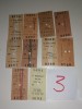 LOT 10 BILET VECHI BILETE TREN CFR