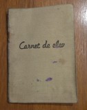 Carnet de elev, RSR / Romania, liceu Iași