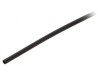 Manşon termocontractabil negru 2,36mm 1,2m 2:1