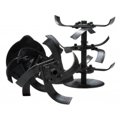 Set freze, 25 - 30 cm, interior hexagon 23 mm, pentru motosapa / motocultor foto