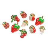 Set 10 brose martisor fructe