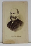 FOTOGRAF H. LE LIEURE , TURIN , PRINTUL DE JOINVILLE , FOTOGRAFIE TIP C.D.V. , SFARSITUL SEC. XIX