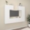 vidaXL Set dulap TV, 6 piese, alb, lemn prelucrat 3114454