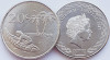 01B15 Tokelau 20 cents 2017 Elizabeth II (4th portrait) km 125 UNC, Australia si Oceania