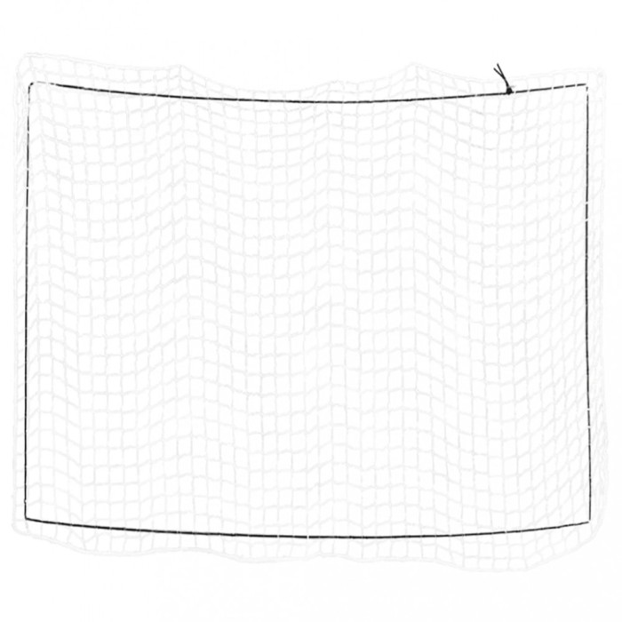 vidaXL Plasă de remorcă cu funie elastică, alb, 3,5x3 m, PP