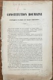 Carte vehe Ion Heliade Radulescu La constitution Roumaine expliquee 1850