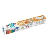 Cumpara ieftin Carioca Coloring Roll, 30 x 198 cm/rola, hartie autoadeziva - ABC
