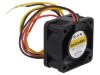 Ventilator axial 24VDC 40x40x20mm 13.2m3/h 37dBA cu bilă