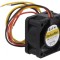 Ventilator axial 24VDC 40x40x20mm 13.2m3/h 37dBA cu bilă