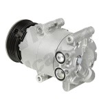 Compresor aer conditionat Ford Focus III, 2011-2018; C-Max/C-Max Grand, 2011-, motorizare 1.6/1.6 Ecoboost, benzina, rola curea 110 mm, 6 caneluri, V