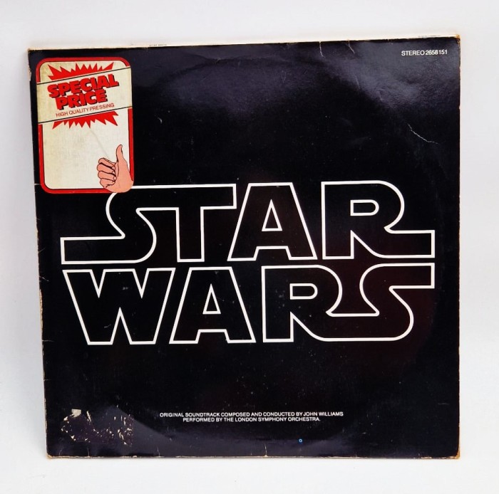 dublu LP : JOHN WILLIAMS - Star Wars _ VG+ / VG+ _ Polydor, 1977, Germania