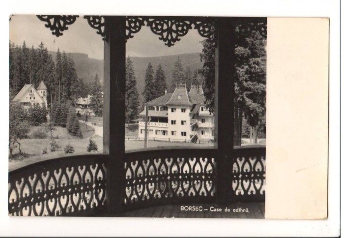 CPI B13863 CARTE POSTALA - BORSEC, CASA DE ODIHNA, RPR