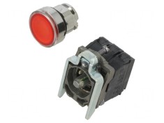 Comutator apăsare 22mm 1NC 1NO
