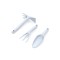 Set 3 unelte pentru gradina BASIC Cellfast - pastel