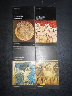 NICOLAS PLATON - CIVILIZATIA EGEEANA 4 volume foto