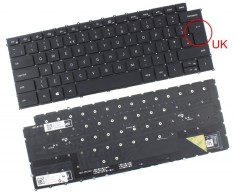 Tastatura Dell XPS 15 9500 iluminata layout UK fara rama enter mare, XPS 15 9510 iluminata layout UK fara rama