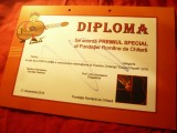 Diploma Premiul Special - Fundatia Romana de Chitara- Festival Internat.2019